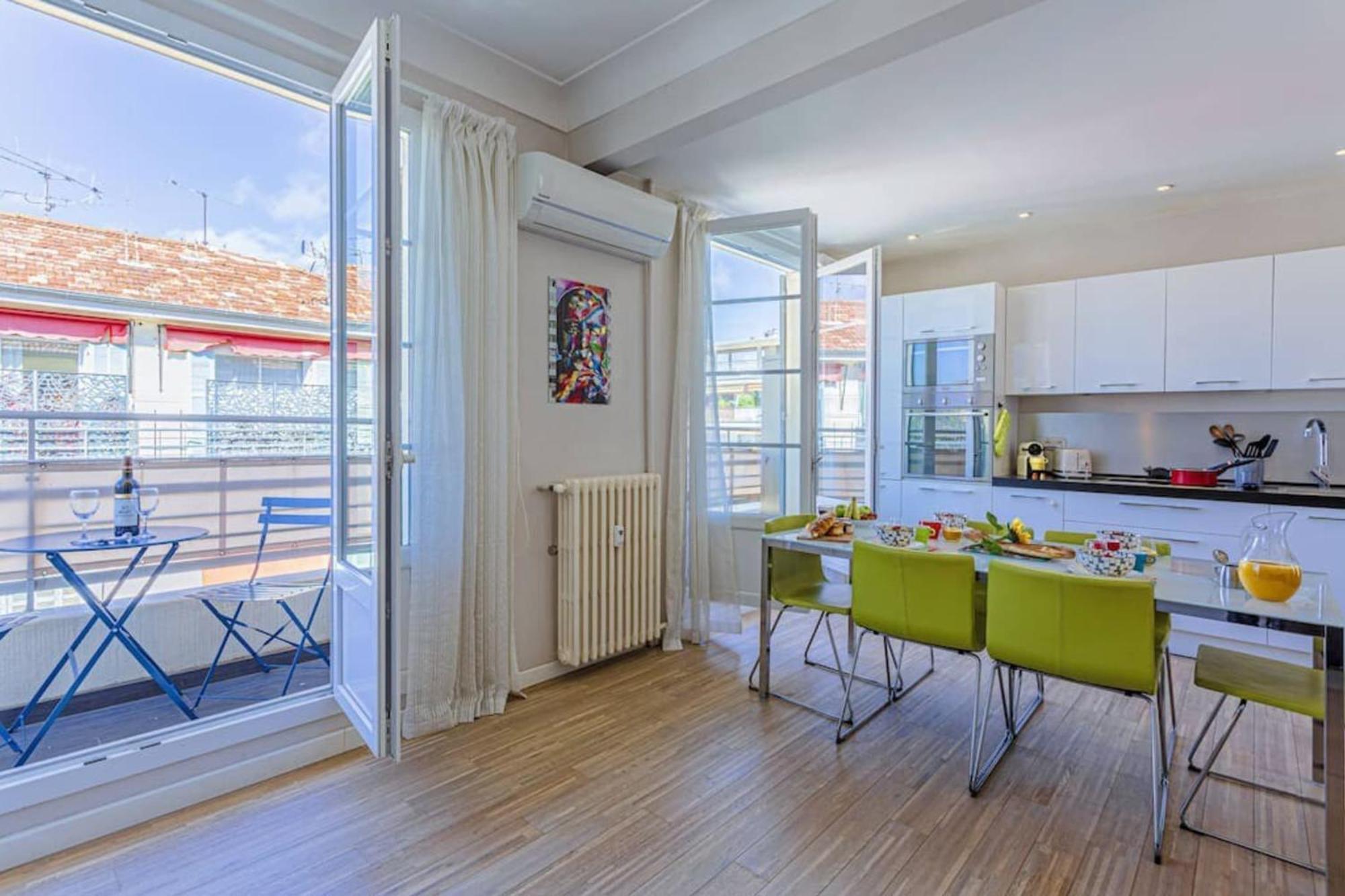 Berlioz 1 - City Center 2 Rooms - Last Floor Nizza Exterior foto